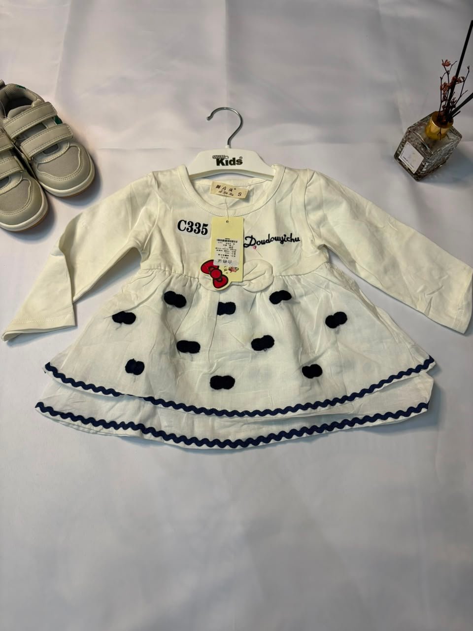 Doudouyichu Polka Dot Dress - Birdy and Bean