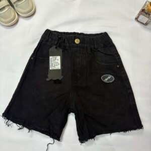 Frayed Hem Denim Shorts - Birdy and Bean