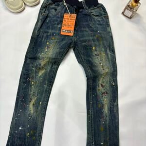 Maria Paint-Splatter Jeans - Birdy and Bean
