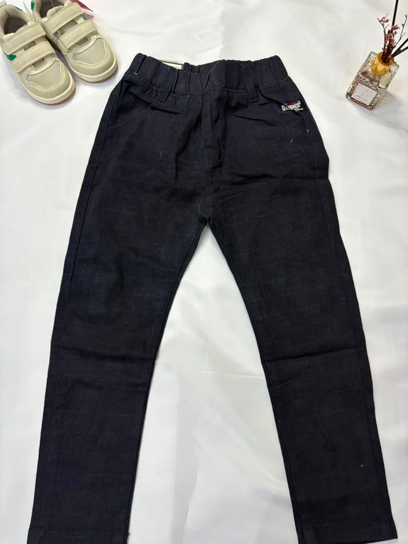 Windowpane Check Trousers - Birdy and Bean