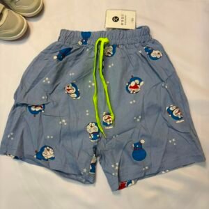 Doraemon Print Shorts - Birdy and Bean