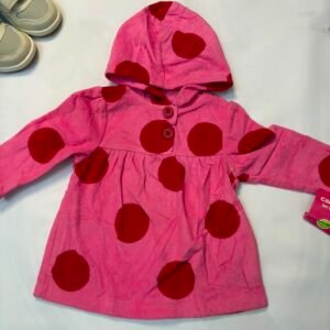 Polka Dot Hooded Dress - Birdy and Bean