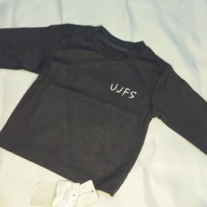 Black UJFS Long Sleeve Tee