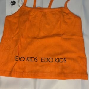 Orange EDO Kids Cami Top